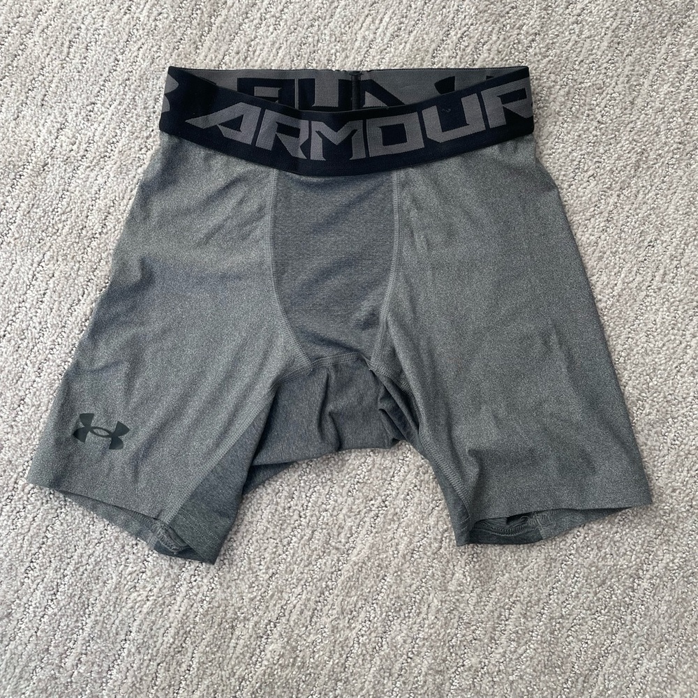 Under Armour Charcoal Compression Shorts